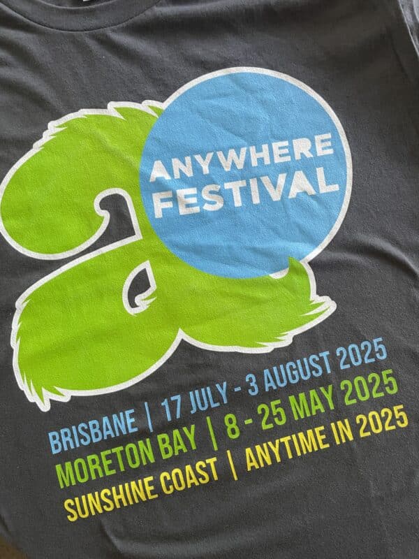 2025 Anywhere Festival T-shirt (Limited Edition to 42) - Image 2