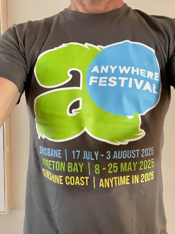 2025 Anywhere Festival T-shirt (Limited Edition to 42) - Image 3