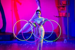 The new Pixie Dust Productions Anywhere Festival Moreton Bay show, The Elemental Being, at Elements Pole & Aerial (image credit: Creative Futures Photography)