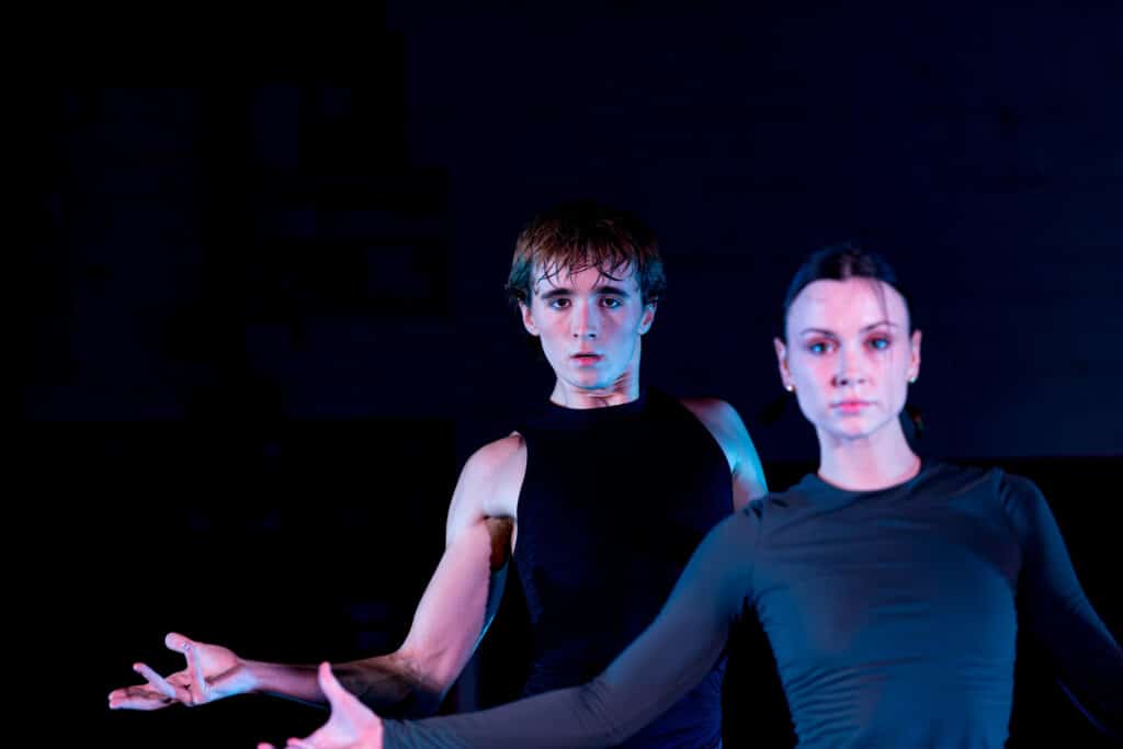 Exocytosis, presented by Solstice Dance Collective as part of the 2026 Anywhere Festival at the Paint Factory Festival Hub (image credit: Creative Futures Photography).