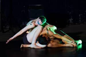 Picture: Solstice Dance Collective’s Electric Universe at the Anywhere Festival Paint Factory Hub (Image credit: Creative Futures Photography).