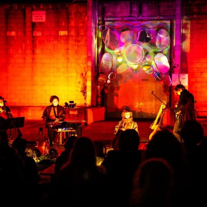 The Return at The Paint Factory in 2025 Brisbane Anywhere Festival. Photo by Georgia Haupt