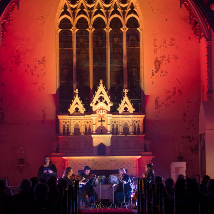 Picture: Sacred Sonic at St Patrick’s Church. Image Credit: Creative Futures Photography.