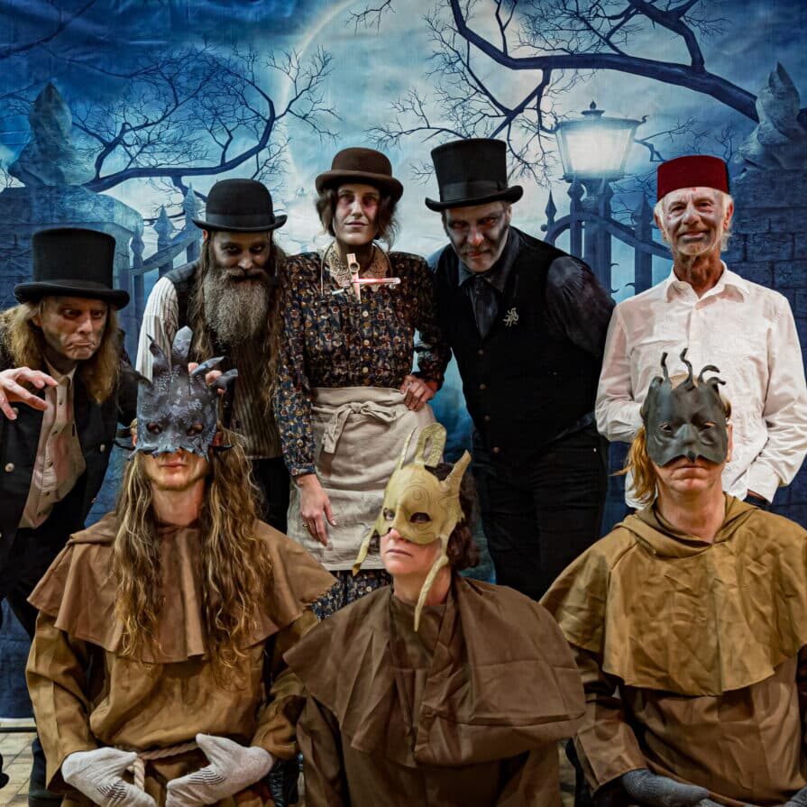Picture: Shoggoth’s Old Peculiar and the Denizens of the Deep Dance Company (Credit: Creative Futures Photography).